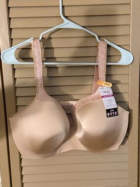 Playtex Nude Seamless Full-Coverage Bra 42DD